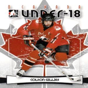 COLTON GILLIES - 2007 UNDER 18 CHAMPIONSHIP SERIES CARD - CARD NUMBER 5